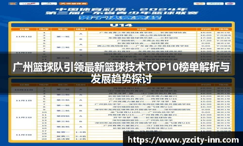 广州篮球队引领最新篮球技术TOP10榜单解析与发展趋势探讨