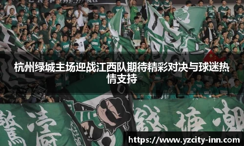 杭州绿城主场迎战江西队期待精彩对决与球迷热情支持