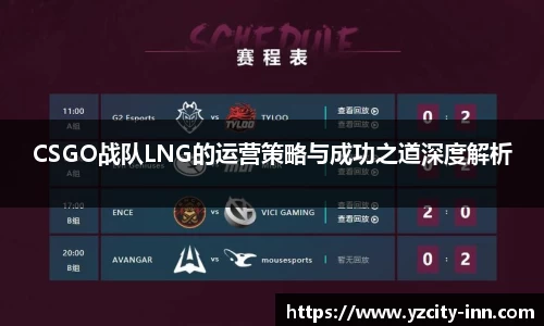 CSGO战队LNG的运营策略与成功之道深度解析