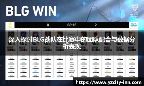 深入探讨BLG战队在比赛中的团队配合与数据分析表现